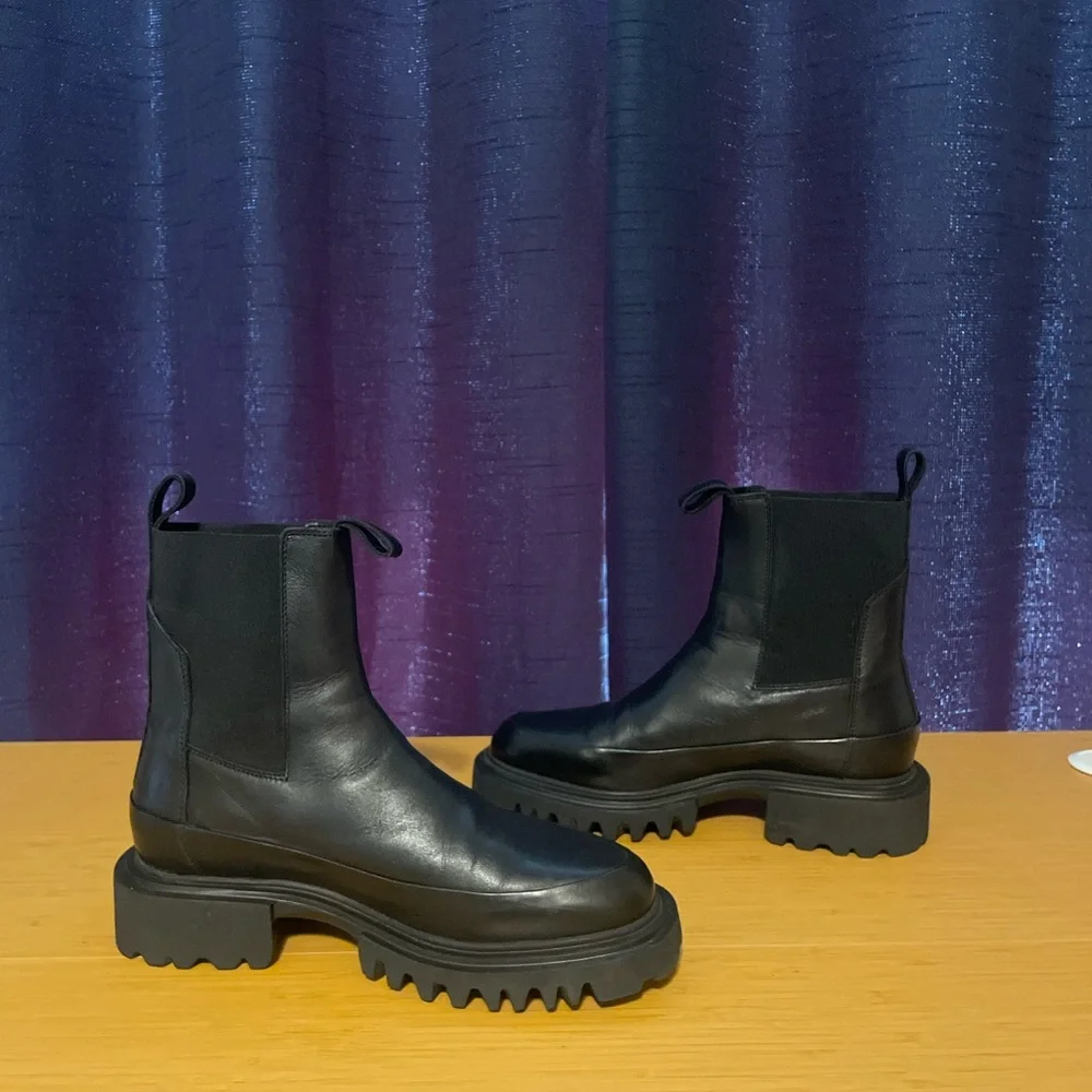 All Saints Harlee Leather Ankle Boots